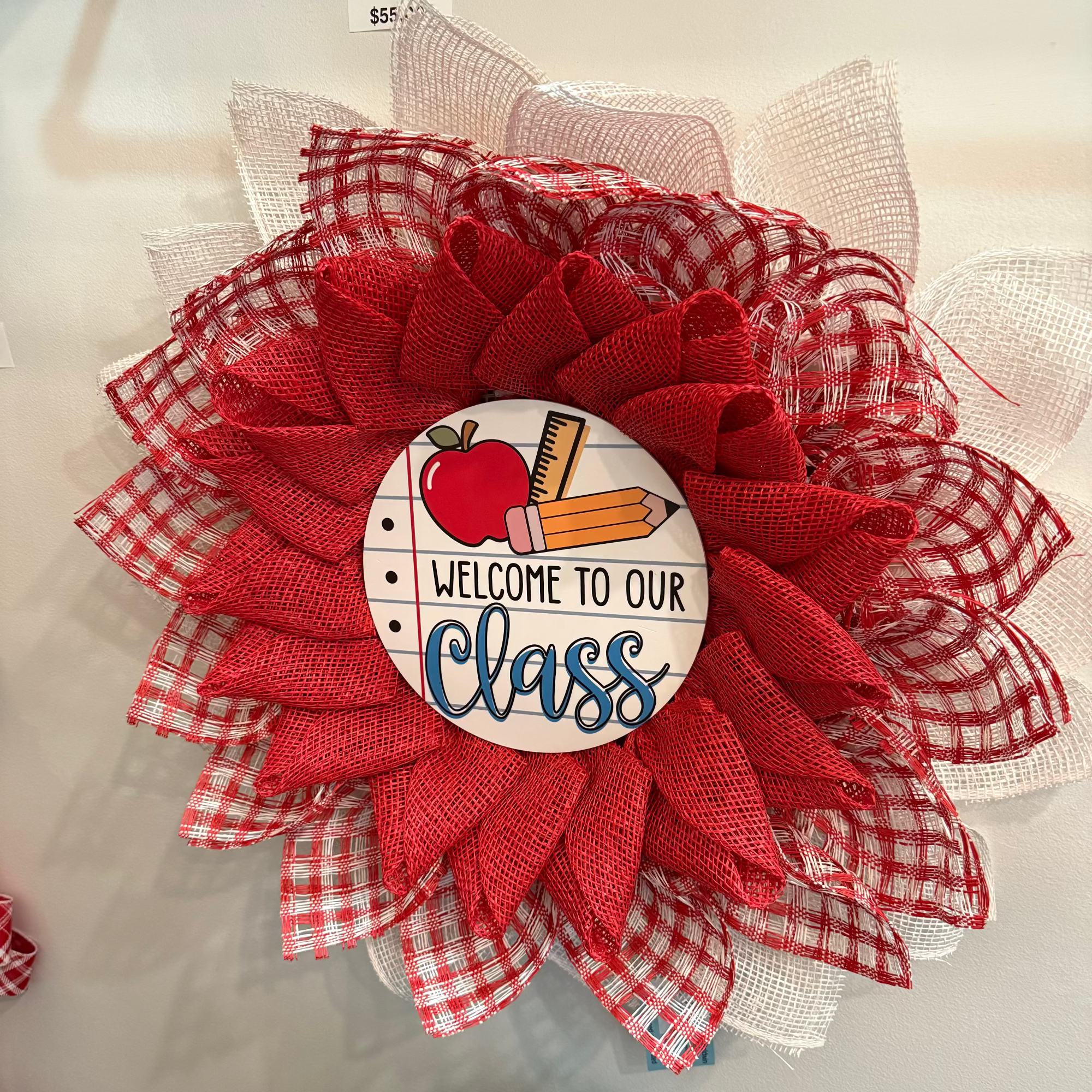 Welcome To Class Wreath